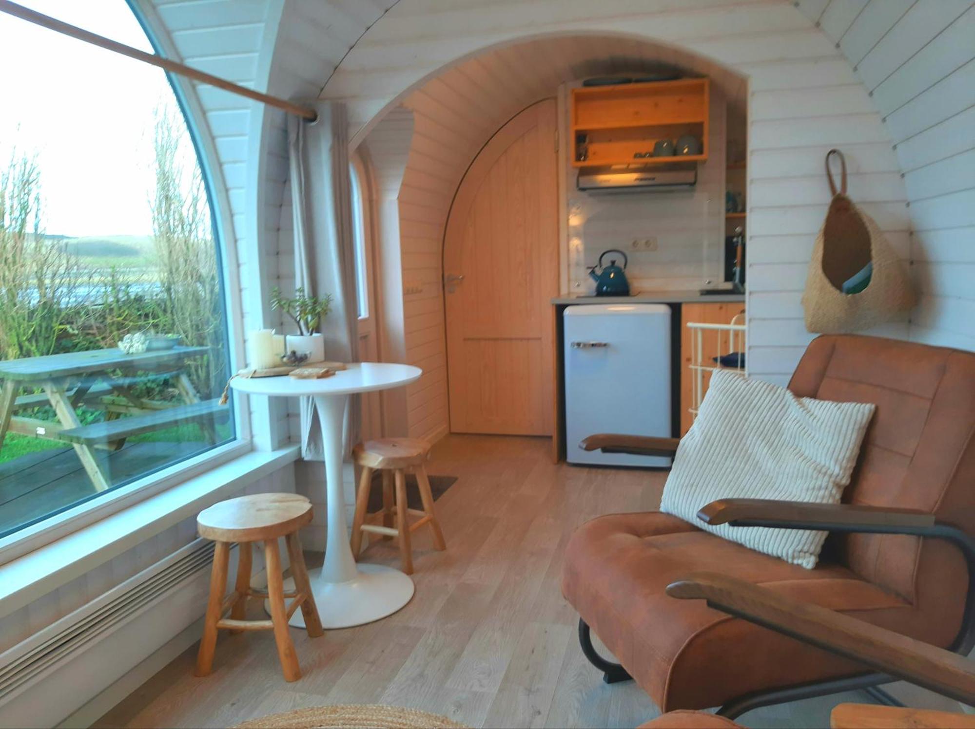 Tiny House De Boet, In Natuurgebied En Vlakbij Het Strand Callantsoog Exterior foto