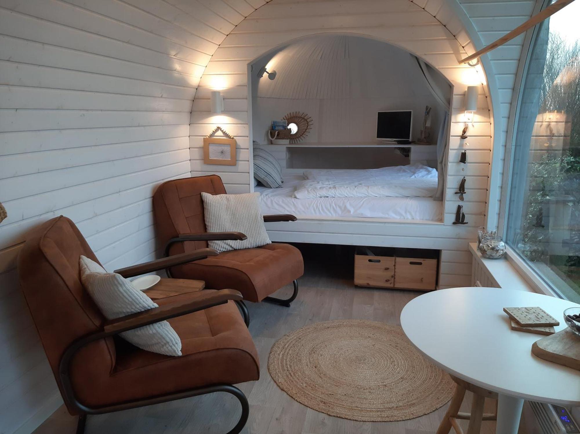 Tiny House De Boet, In Natuurgebied En Vlakbij Het Strand Callantsoog Exterior foto